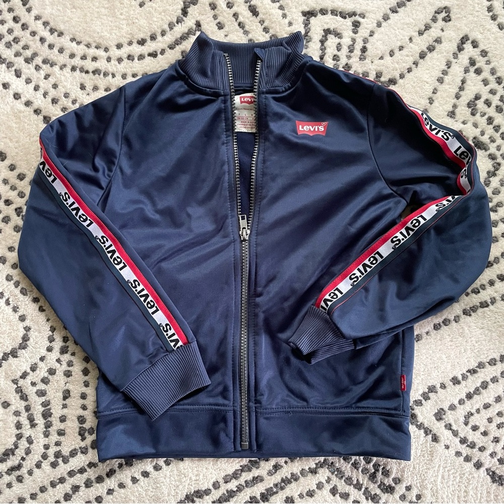 Levi's Kids Dark Blue Track Jacket